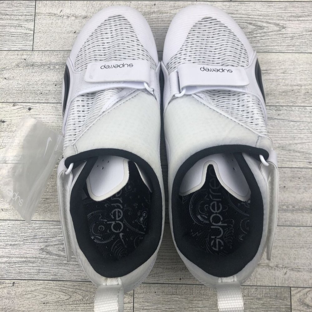 Women’s Nike Superrep Cycle - White / Black, Size 8.0 (fits more 7.5) - Picture 5 of 10